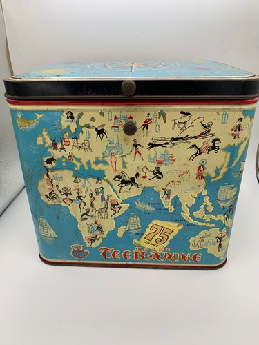 Alte teekanne blechdose - alte, 75