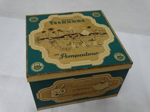 Alte blechdose teedose - alte,