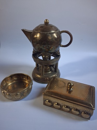 Art deco teekanne - art,