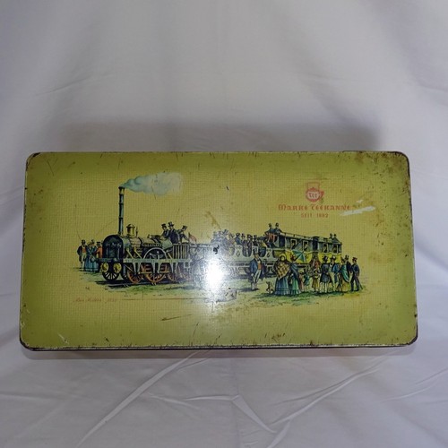 Vintage teekanne blechdose - vintage,