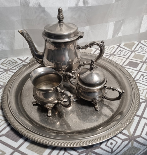 Schönes vintage teekanne set - schönes,