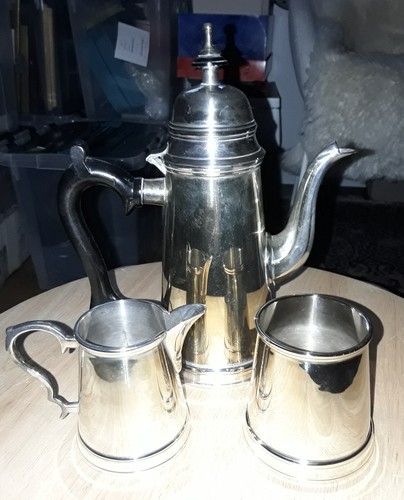 Teekanne mit sahnekännchen - sahnekännchen, &
