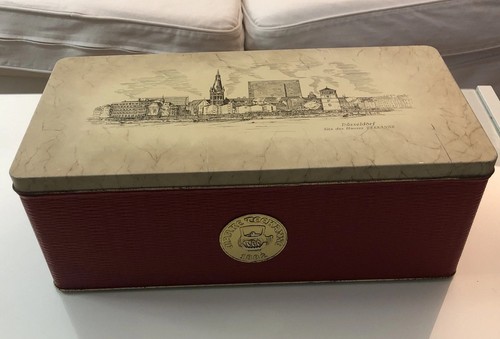 Teekanne blechdose 60er - blechdose,